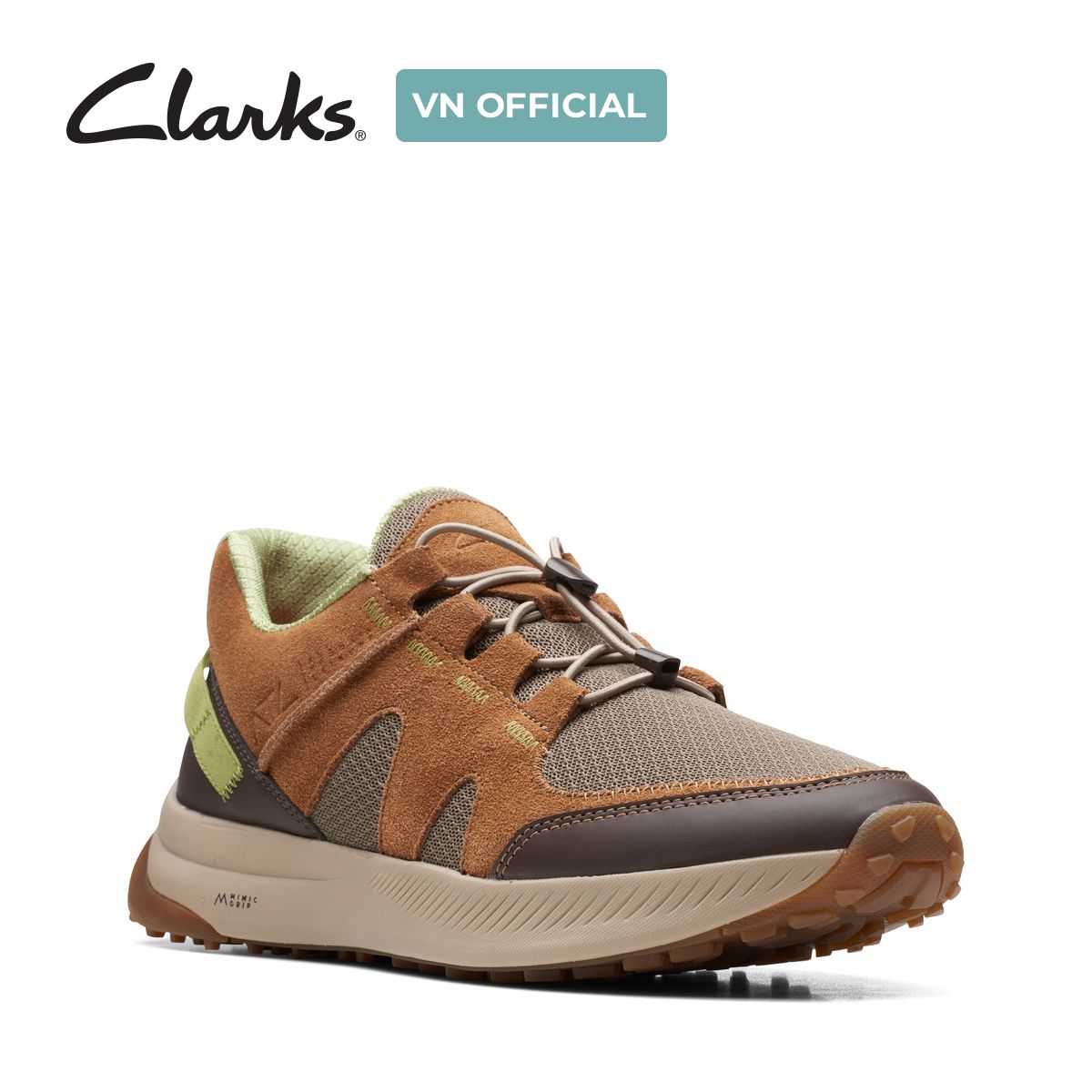 Giày Sneaker Da Lộn Nam Clarks - ATL Trail Walk