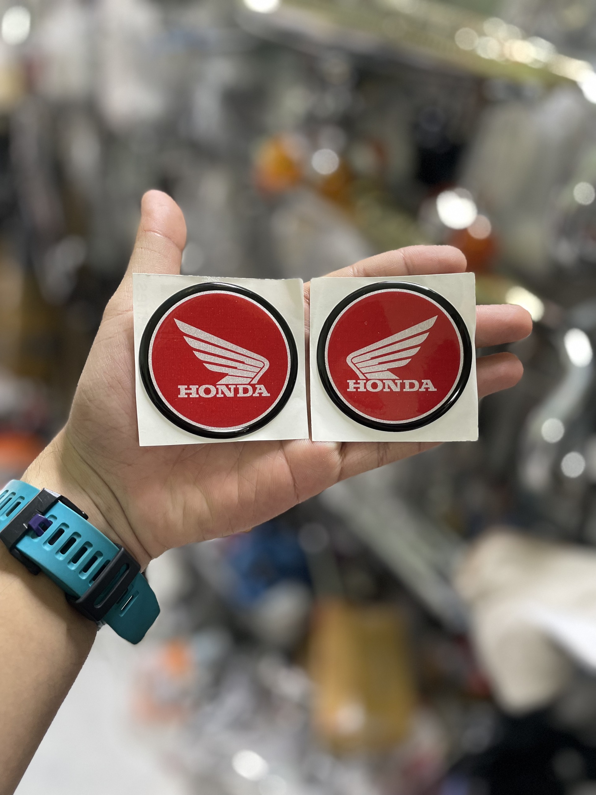 Tem chim honda dán bình xăng lớn xe 67