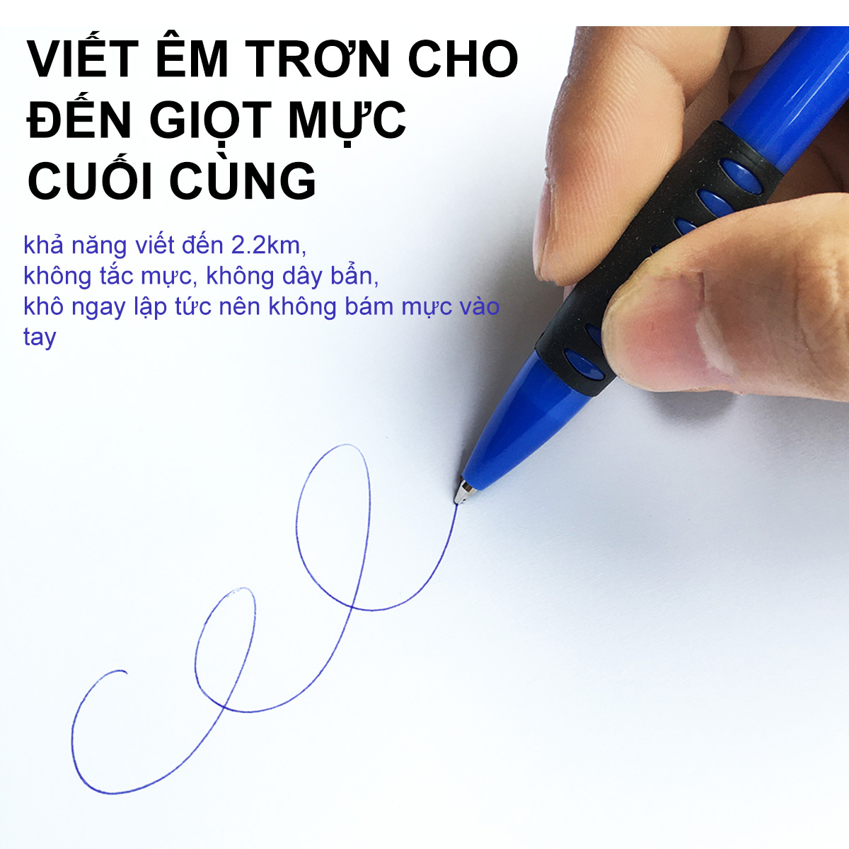 Bút bi bấm Hernidex HD-128 (HDBP128)