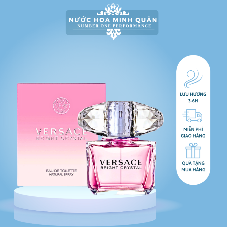 Nước Hoa Nữ Versace Bright Crystal EDT 90ml