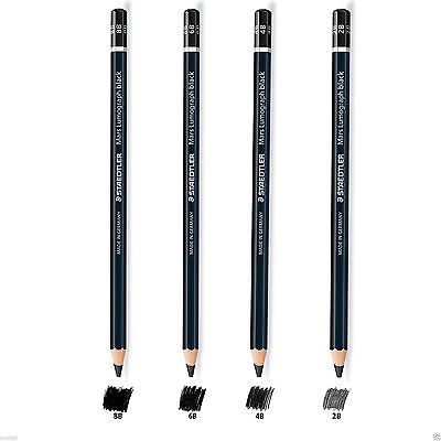 Chì Than Staedtler Mars Lumograph Black Cao Cấp 100B-Dụng cụ vẽ Tâm Tâm