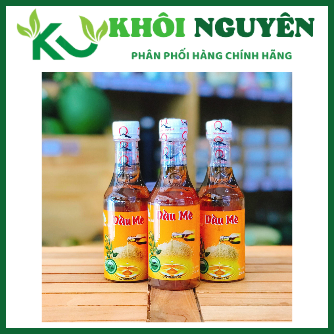 (Combo 2 chai) Dầu mè Quy Nguyên chai 250 ml