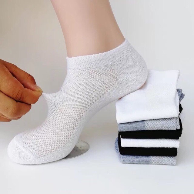 Combo 20 Đôi tất nam nữ kháng khuẩn chống hôi chân