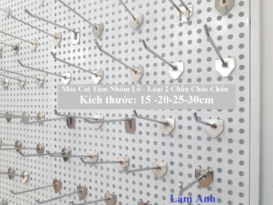 [HCM]Combo 10 Móc Treo Tôn Lỗ Dày Nhiều Kích thước - MÓC TREO CHỊU LỰC