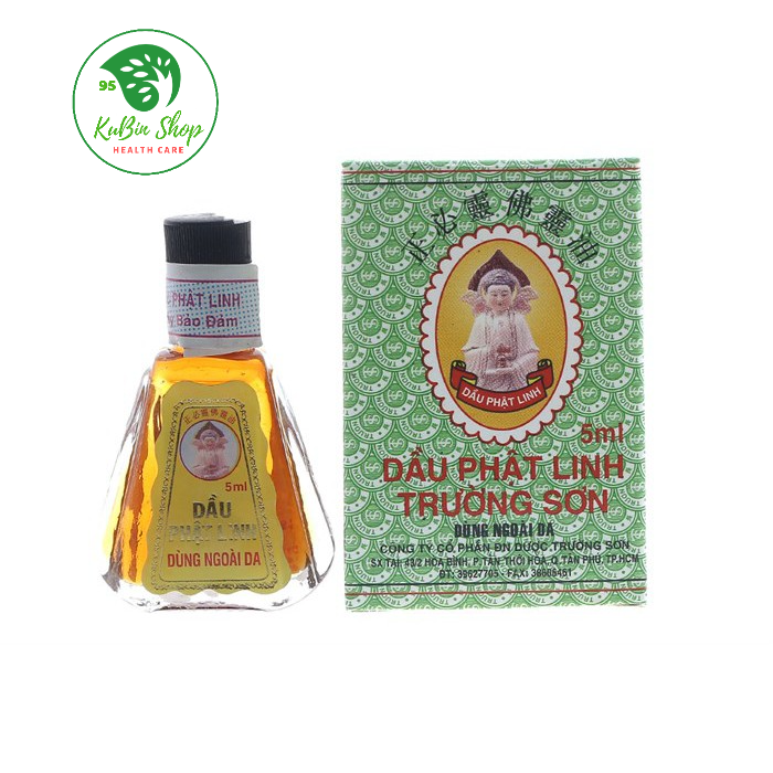 Dầu Gió Phật Linh Trường Sơn Chai 1,5ml/5ml