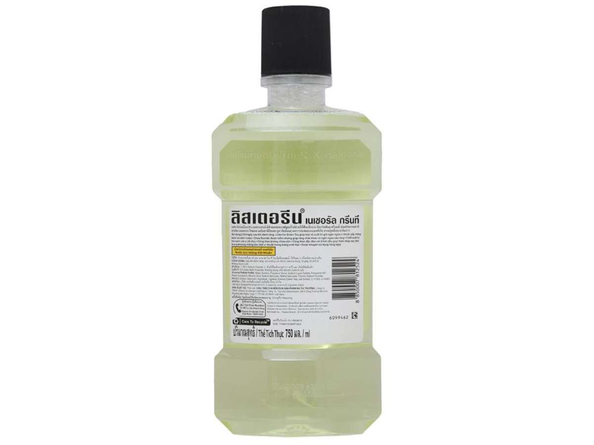 Nước súc miệng Listerine trà xanh 250ml