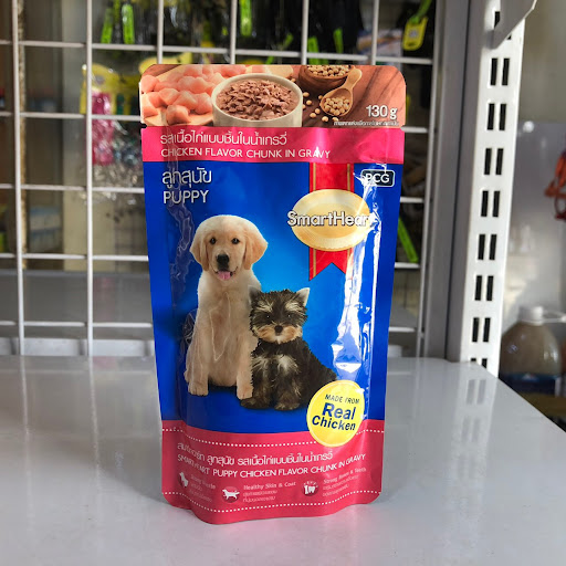 Pate cho chó con Smartheart gói 130g