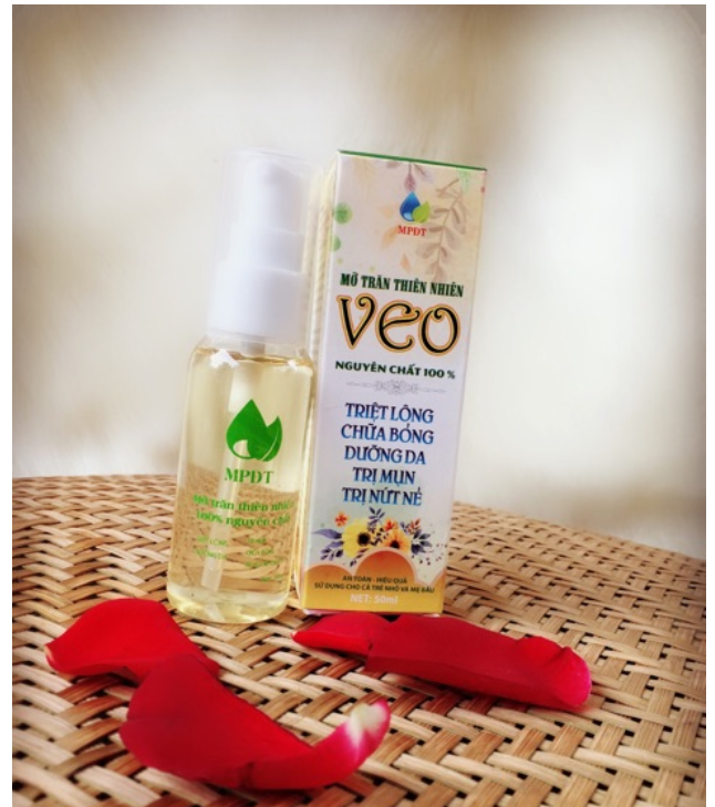 Combo tẩy lông hũ wax + giấy wax + mỡ trăn