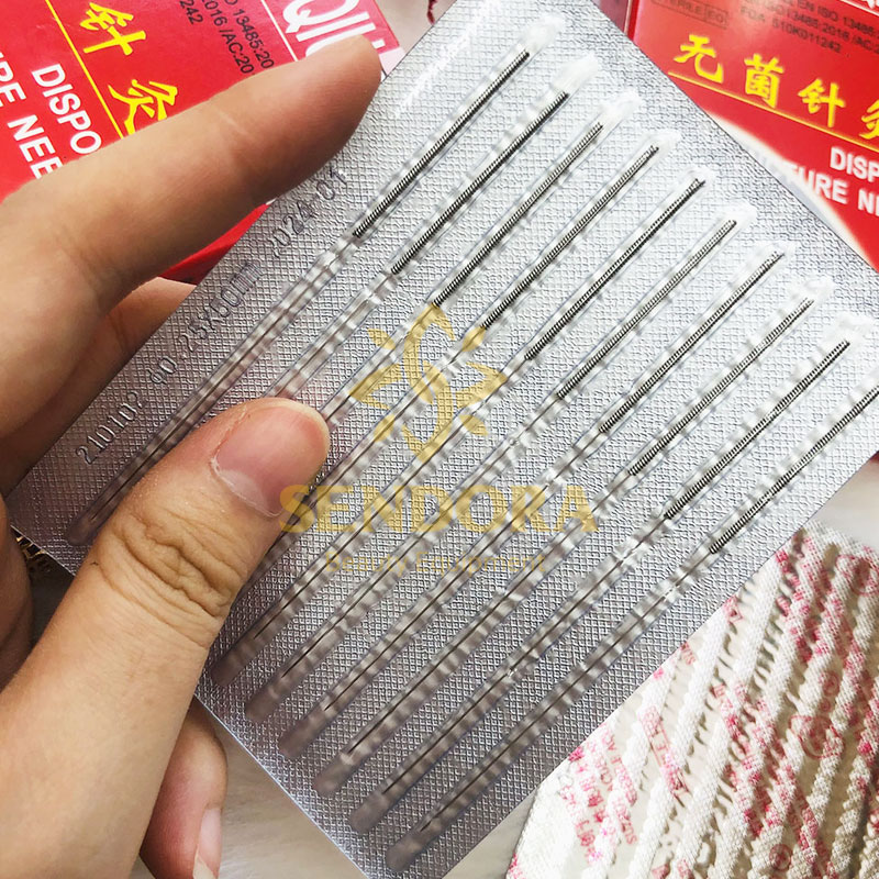 Kim châm cứu phun xăm thẫm mỹ, kim phun môi không đau