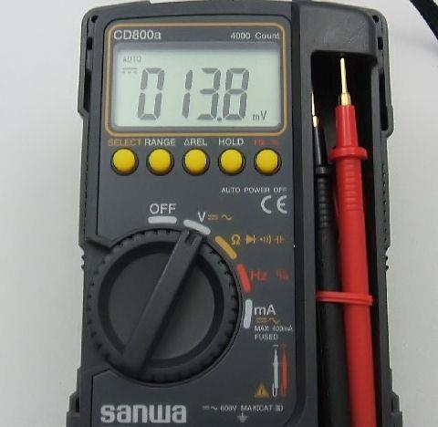 Sanwa CD-800a2 đo điện áp, điện trở, tụ điện, tần số có True RMS