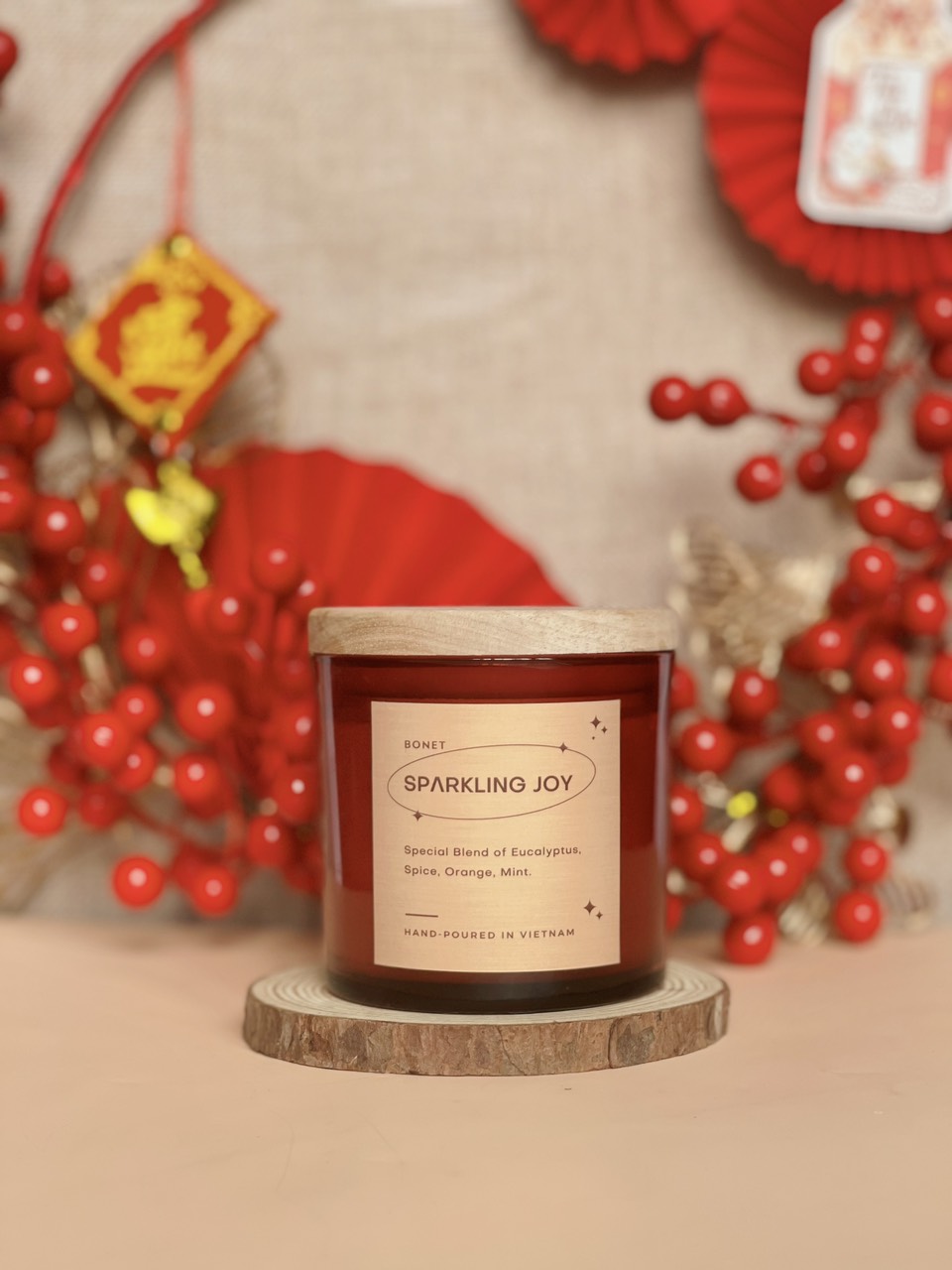 NẾN THƠM BONET HƯƠNG SPARKLING JOY HOLIDAY VERSION