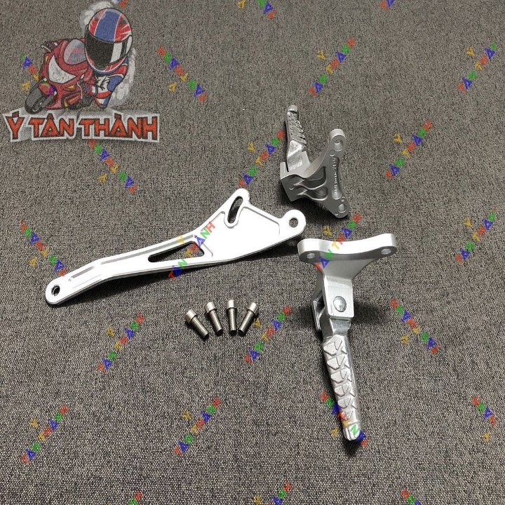 Gác Chân Ngắn Có Pas Treo Pô Exciter 150