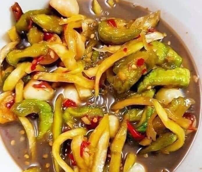 Mắm Dưa Cà Giòn Ngon Chuẩn Vị Miền Trung