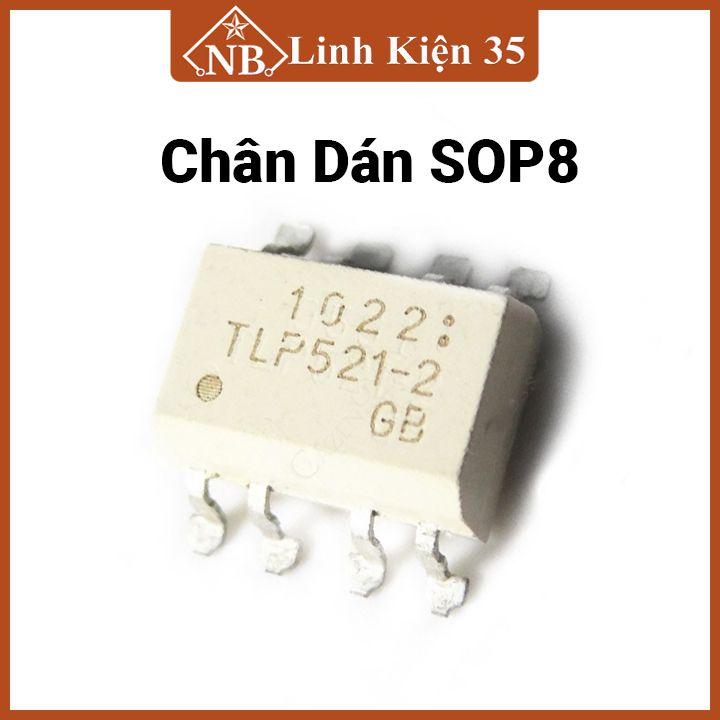 IC TLP521-2GB Optocouplers 8 chân SOP8/DIP8
