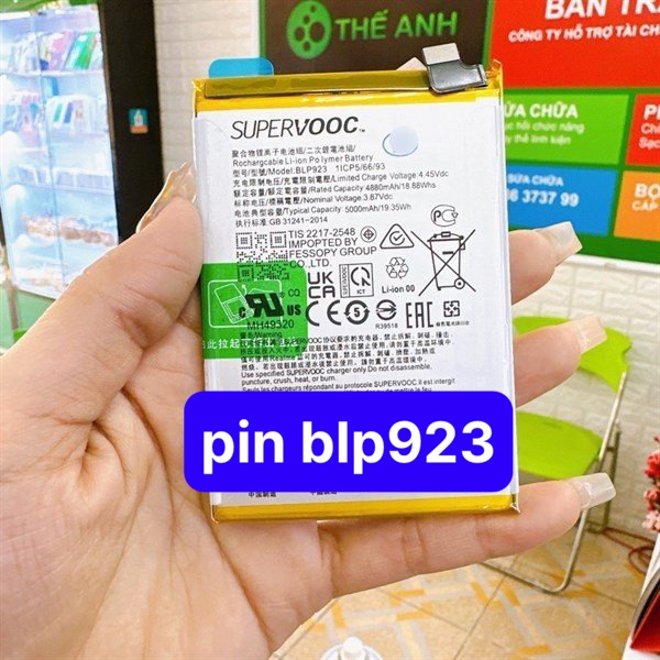 Pin oppo A57 2022 4G 5G A77 5G BLP923