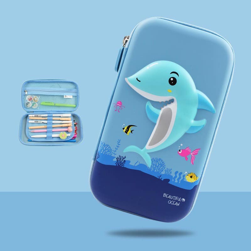 Hộp Đựng Bút 3D Dễ Thương Cho Bé