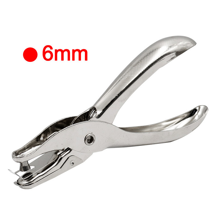 Kìm bấm lỗ, đục lỗ giấy đường kính lỗ 3mm/6mm độ dày 1-8 trang giấy