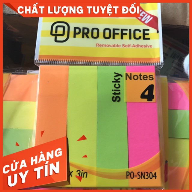 Giấy phân trang 4 màu Pro Office
