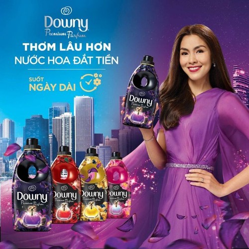 Nước Xả Vải Downy Huyền Bí Túi 3.5L