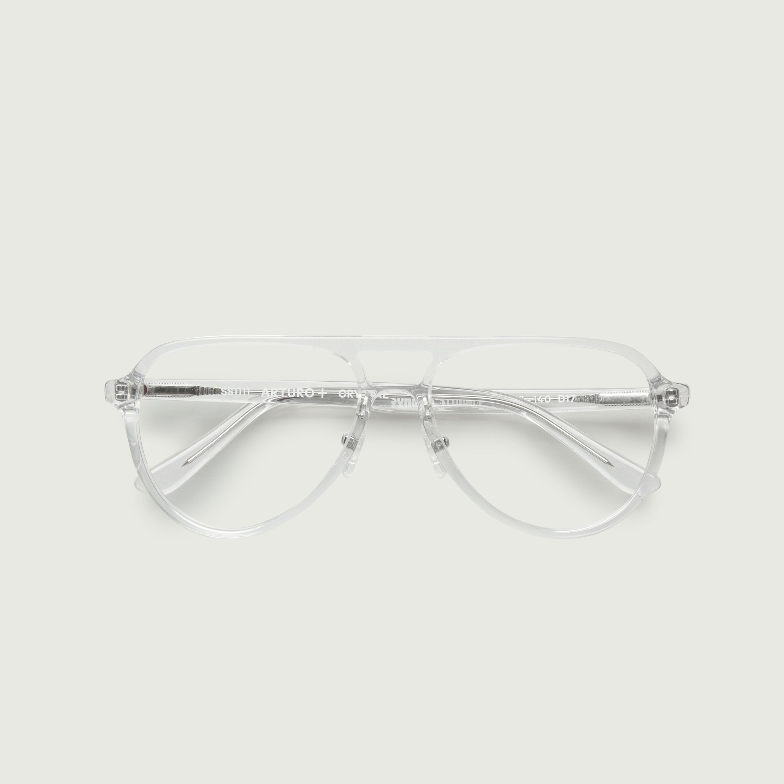 Gọng Kính Cận Sunnies Studios Gọng Phi Công Arturo Crystal +