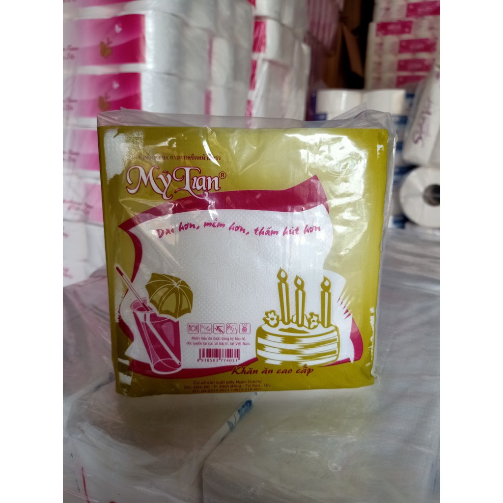 GIẤY ĂN VUÔNG MỸ LAN
