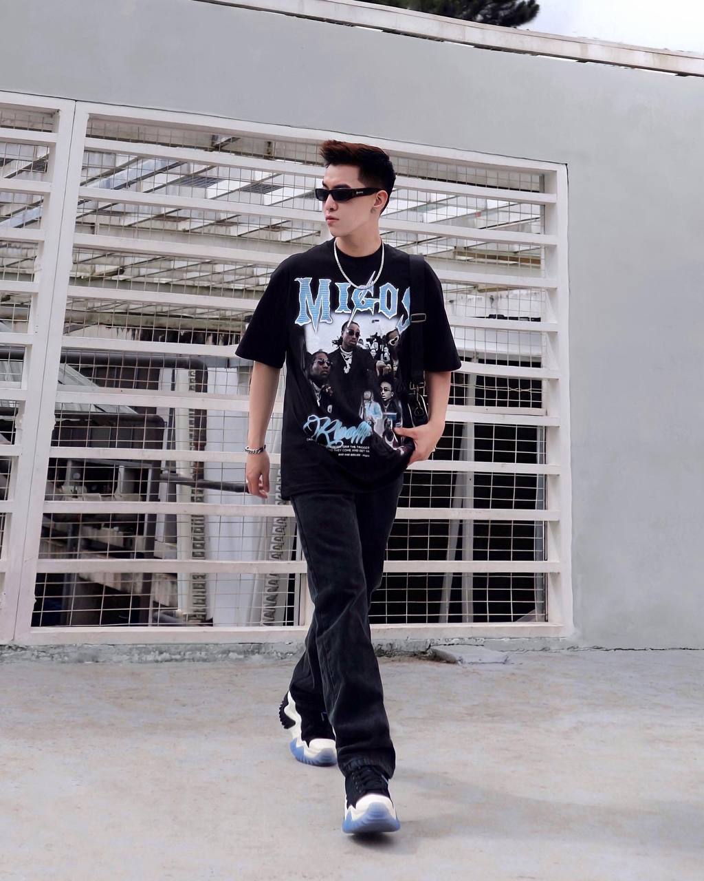 RIPOFFF Migos T-shirt - Black