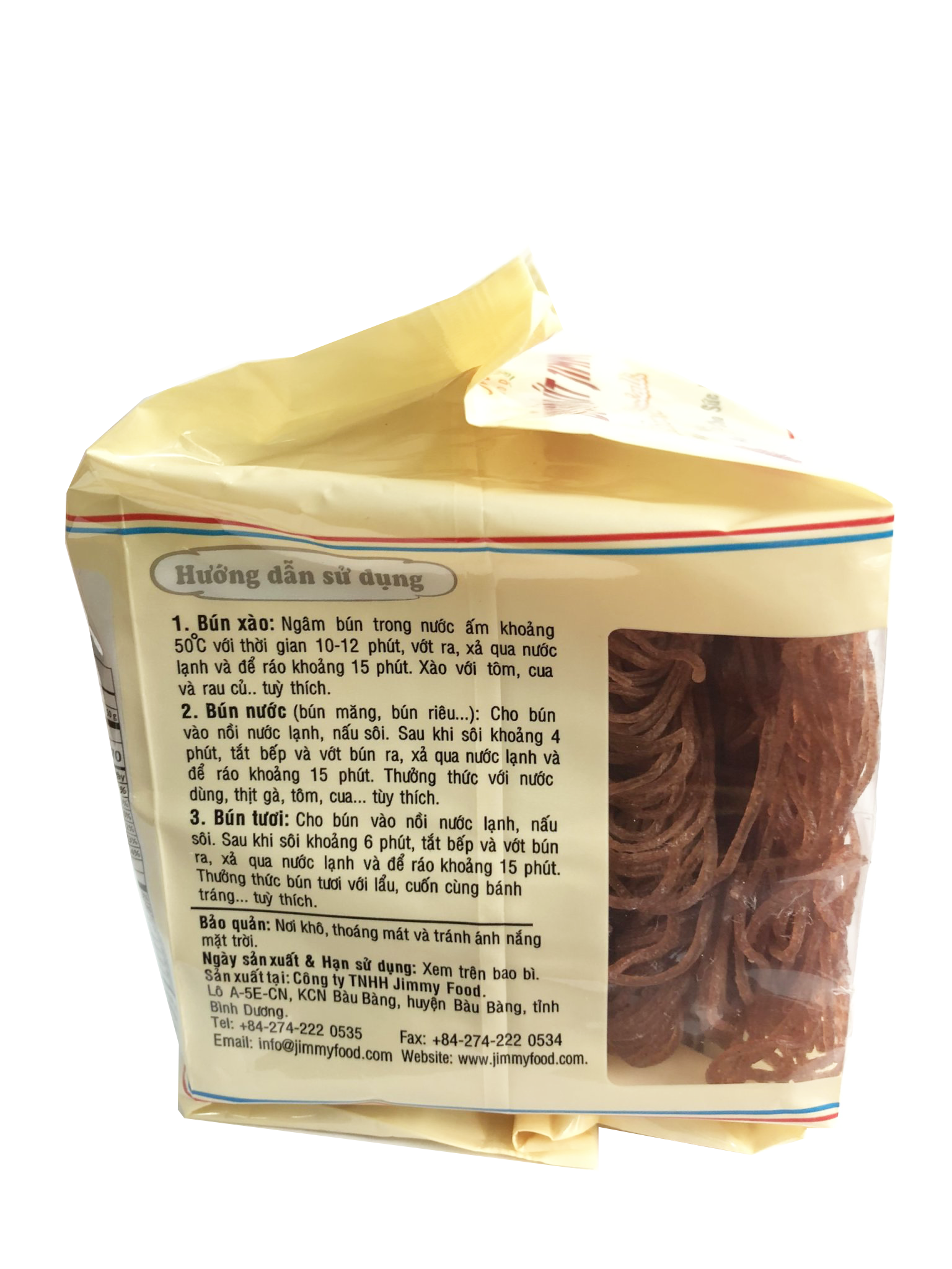 Combo 2 túi bún gạo lứt 250g date mới nhất