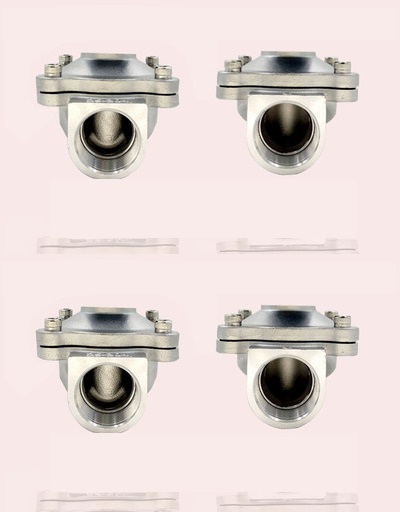 Van điện từ INOX phi 21mm DN, thường đóng 12v 220v-(Đầu coil nhập XỊN).