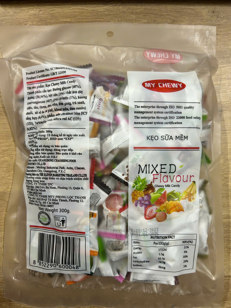 Milk Soft Candy 300Gr & 275Gr