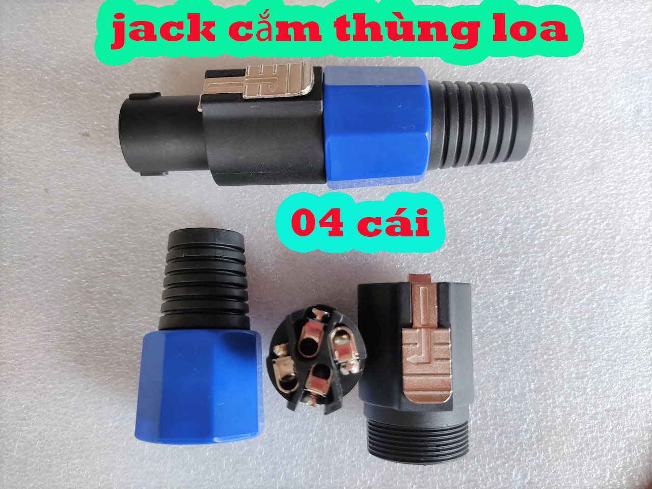 JACK NEUTRIK - BỘ 4 CÁI - DẮC CẮM THÙNG LOA