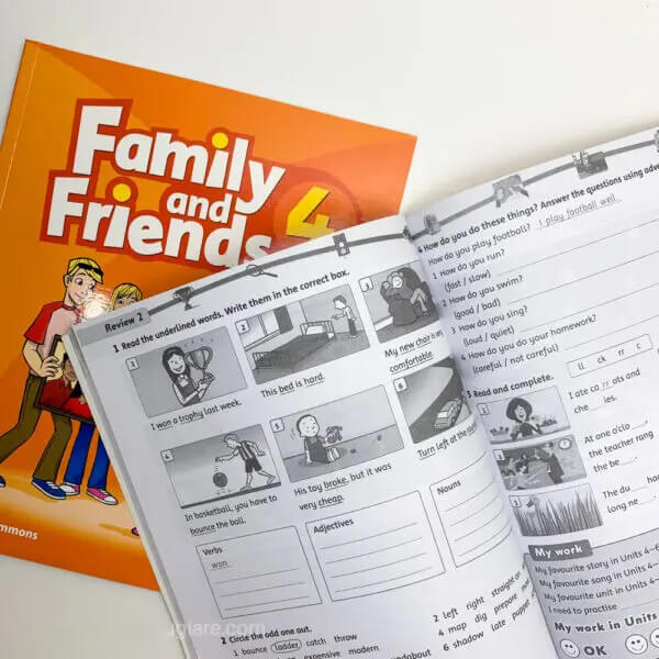 Family And Friends 4 Class book + Workbook
