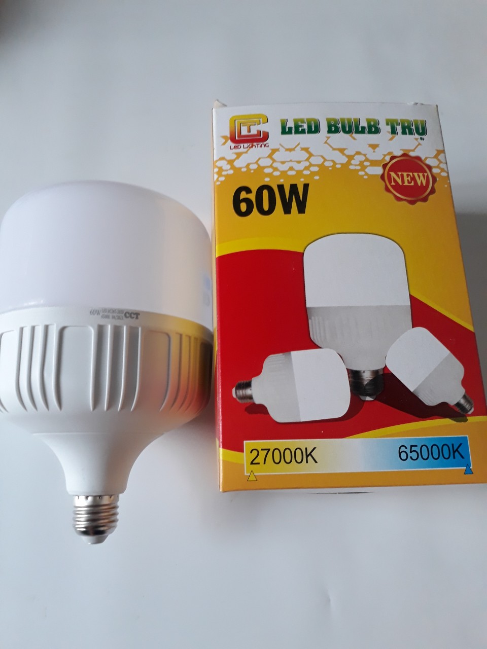 Bóng đèn led 60w tiết kiệm điện ánh sáng trắng