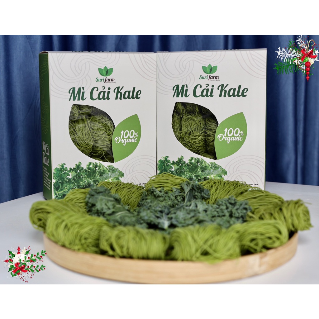 Mì cải KALE Hữu cơ healthy (400g =15 vắt mì)