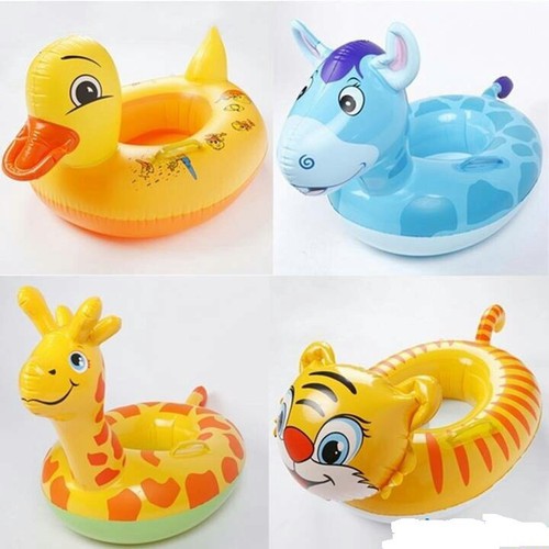 Phao bơi hình thú xỏ chân cho bé ( nhiều màu )