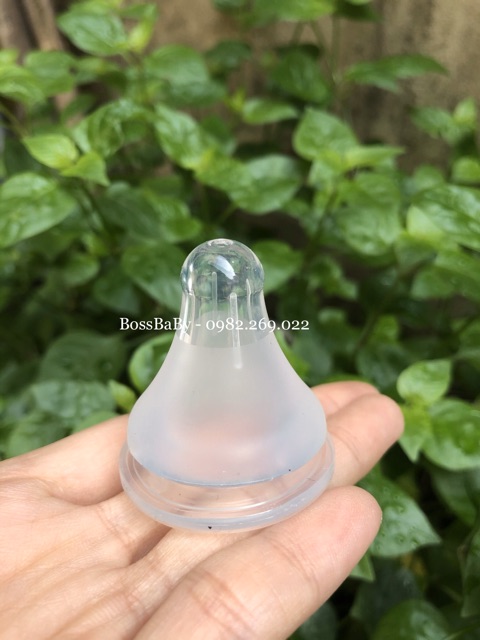 Núm Ty Thay Thế Siêu Mềm Attoon Cổ Rộng/Cổ Hẹp