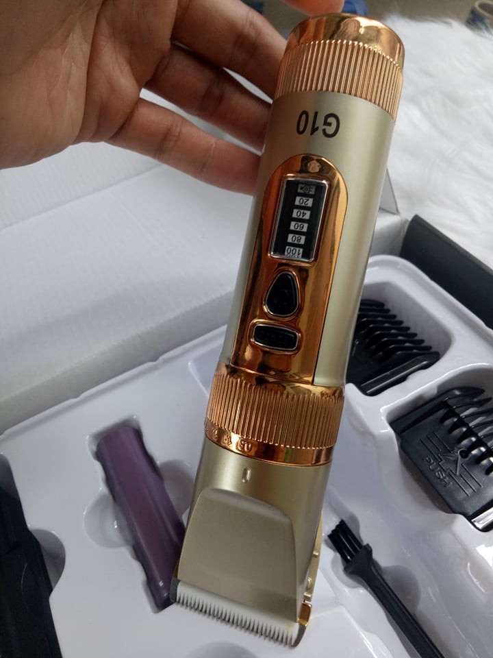 Tông đơ cắt tóc chuyên nghiệp G10[ LAZADA Miễn Phí Vận Chuyển]