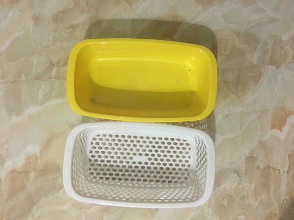 Bộ thau rổ 2 chi tiết