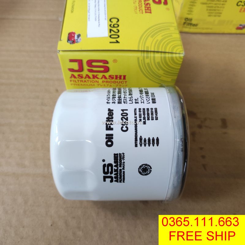 Lọc nhớt Daewoo Lacetti 2004-2013 JS ASAKASHI