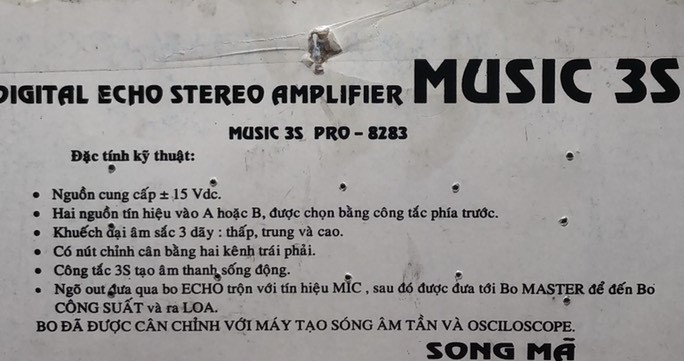 BO MẠCH ÂM SẮC AMPLY MUSIC 3S PRO-8283