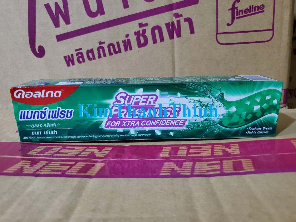 (KTT) Kem đánh răng COLGATE  MaxFresh type 160 gr - Thái Lan
