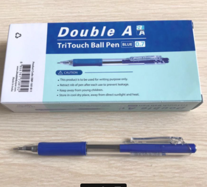 Combo 4 cây bút double a tritouch ball pen 0.7