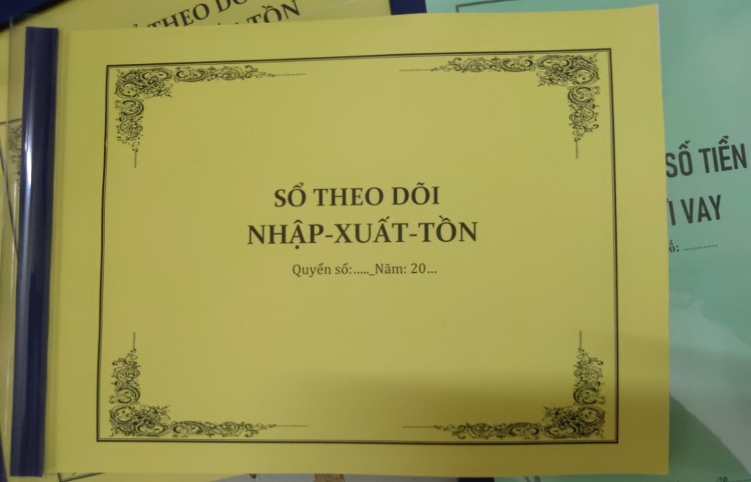Sổ theo dõi Nhập xuất tồn hàng hoá
