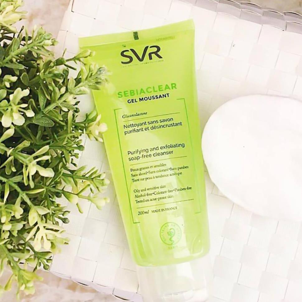 Sữa rửa mặt SVR cho da dầu, mụn 200ml