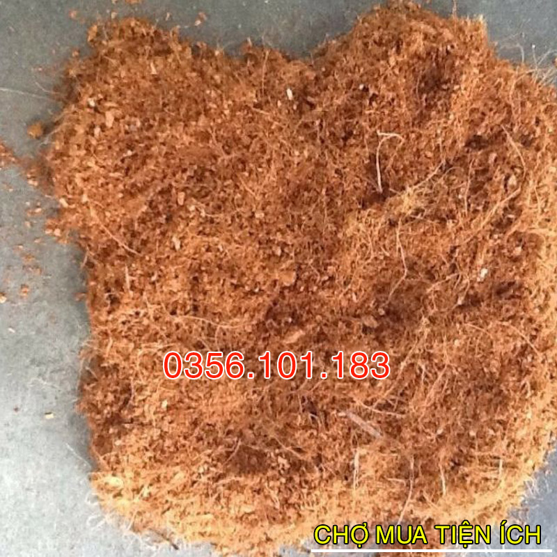 Mùn Xơ Dừa Giá Thể Trồng Lan 100g