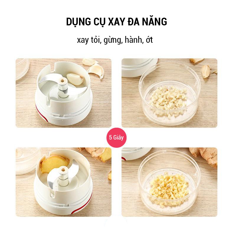 Máy xay tỏi, ớt, đa năng tiện dụng