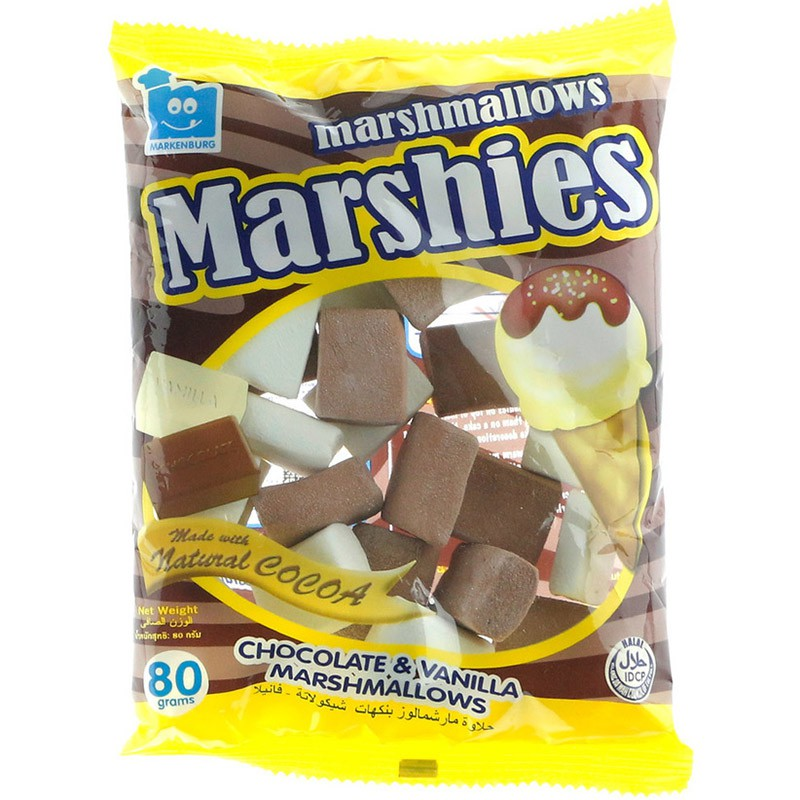 Kẹo bông gòn marshmallows đủ loại 70g