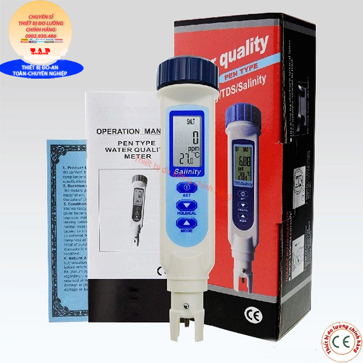 Az-8372 bút đo độ mặn của nước