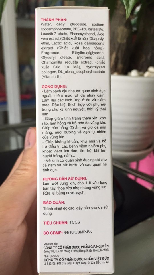DUNG DỊCH VỆ SINH SMOOVY