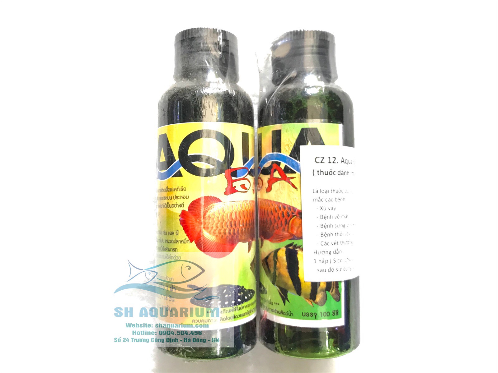 [HOÀN TIỀN 10%]DUNG DỊCH AQUABAC DÀNH CHO CÁ RỒNG HỔ SAM
