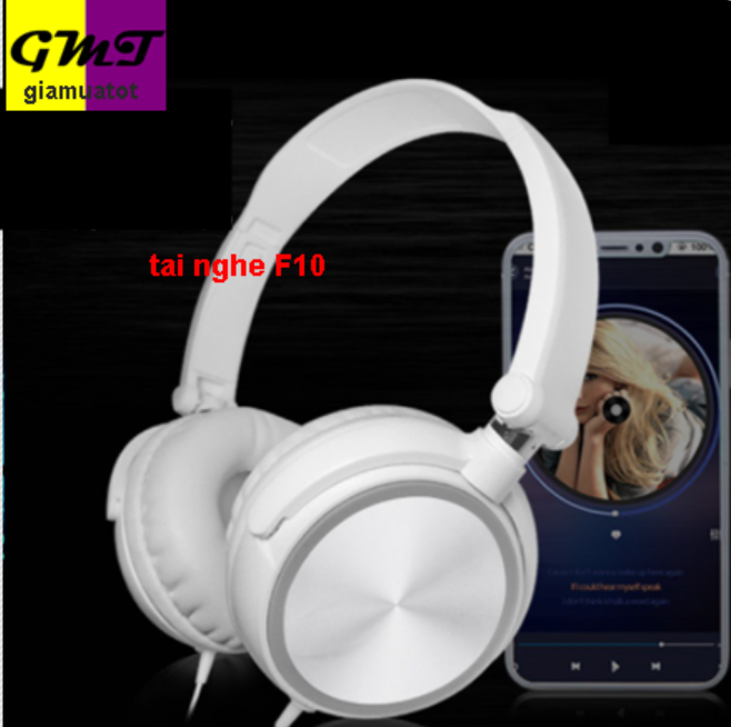 [HCM]Tai nghe chụp tai biro uv201( Trắng)